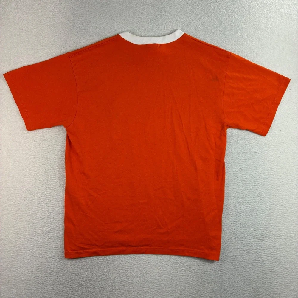 Vintage Boy Scouts Of America Tiger Cub T Shirt Youth M Orange Ringer Scout USA